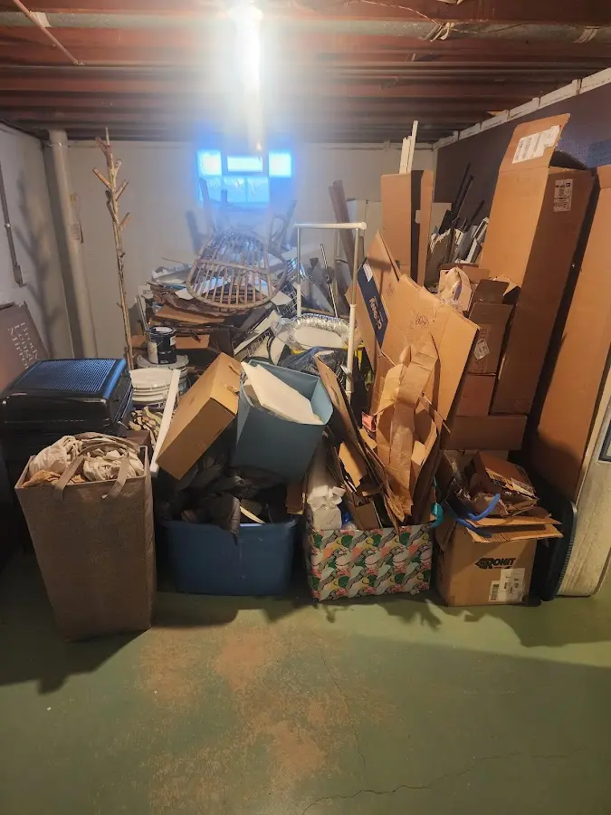 Roll-off dumpster container at job site for Construction Dumpster Rental in Banning